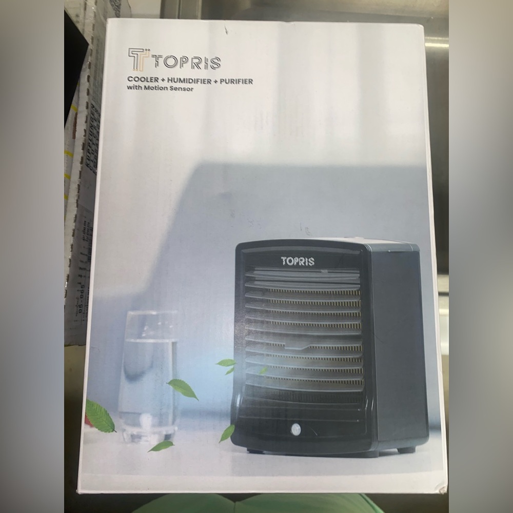 Factory Sealed Topris Portable Air Conditioner + Humidifier, Purifier Low Energy
